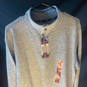 GAP Mock Neck Pullover *NWT* XL Gray